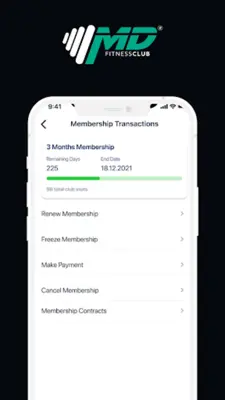 MD Fitness Club android App screenshot 3