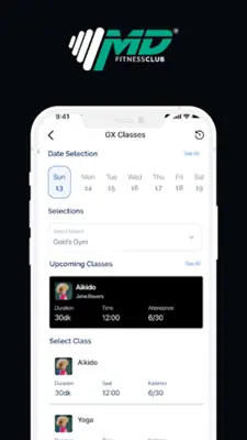 MD Fitness Club android App screenshot 4